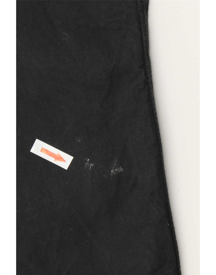 Marks & Spencer Pantalon Regular Femme UK 16 W38 L29 Coton Noir