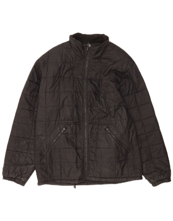 Quiksilver Veste matelassée pour homme UK 40 Large Noir