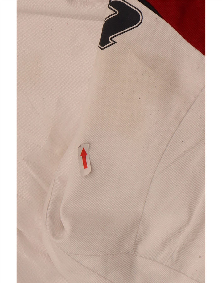Lotto Survêtement complet graphique pour homme 2XL Blanc Colorblock Polyester