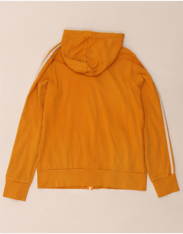 Adidas Pull à capuche zippé pour femme UK 16 Large Orange