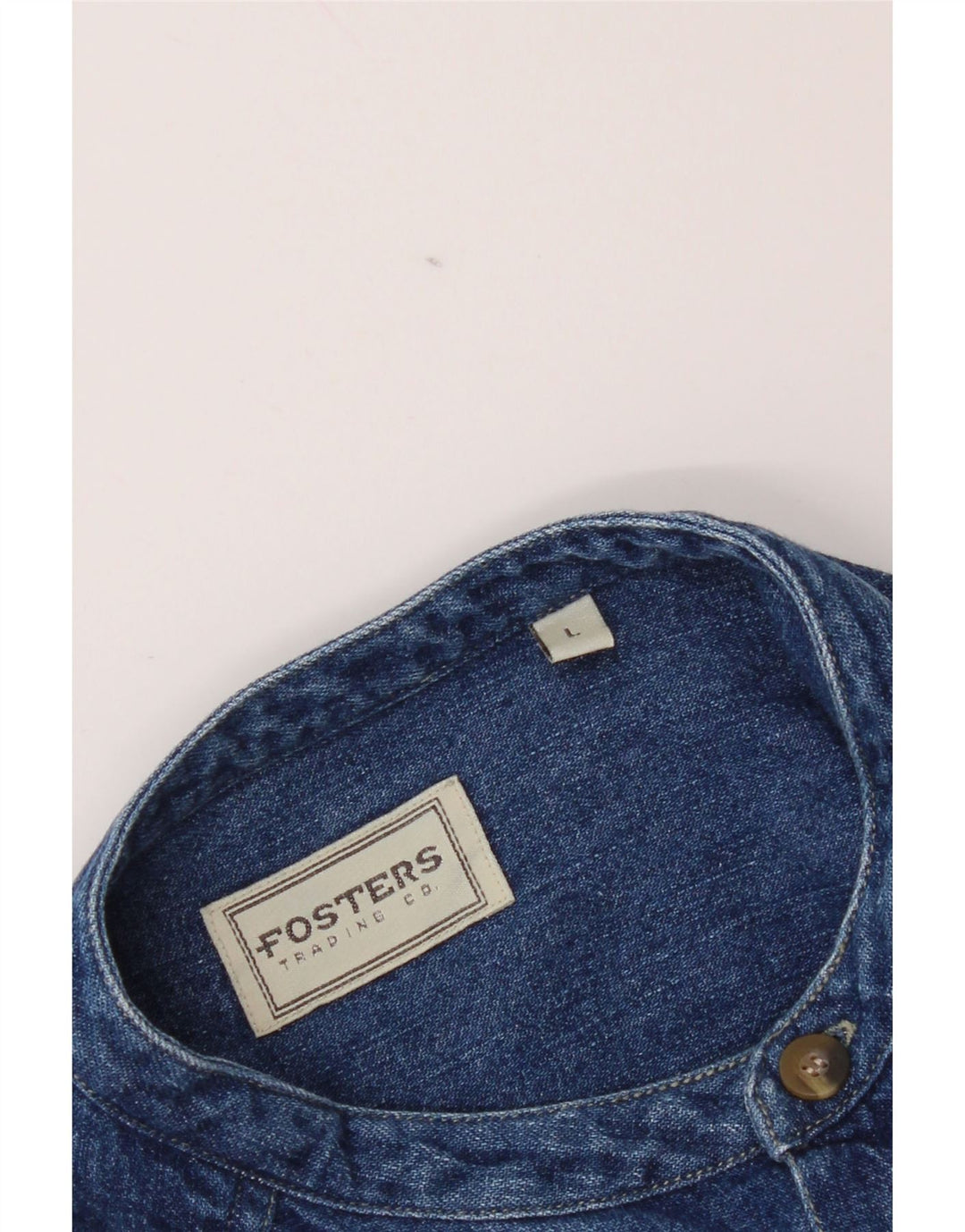 Fosters Chemise en Jean Homme Grand Bleu