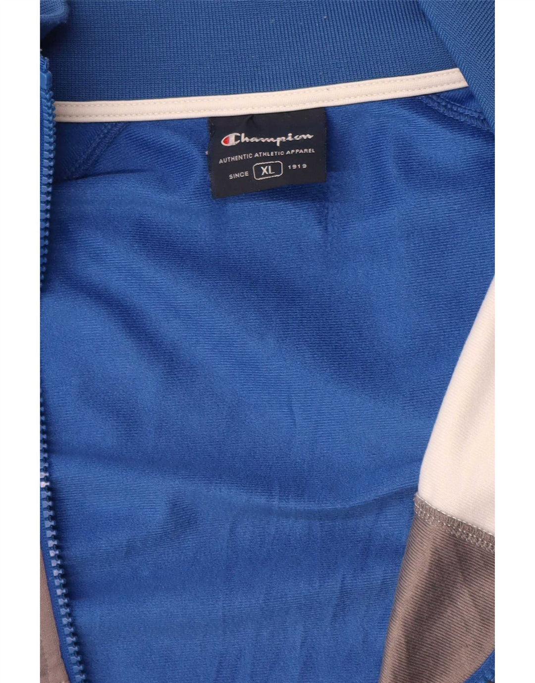 Champion Veste de Survêtement Homme XL Bleu Colorblock