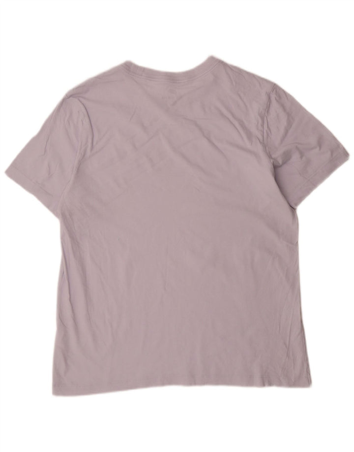 Nike T-shirt pour homme en coton violet Taille L