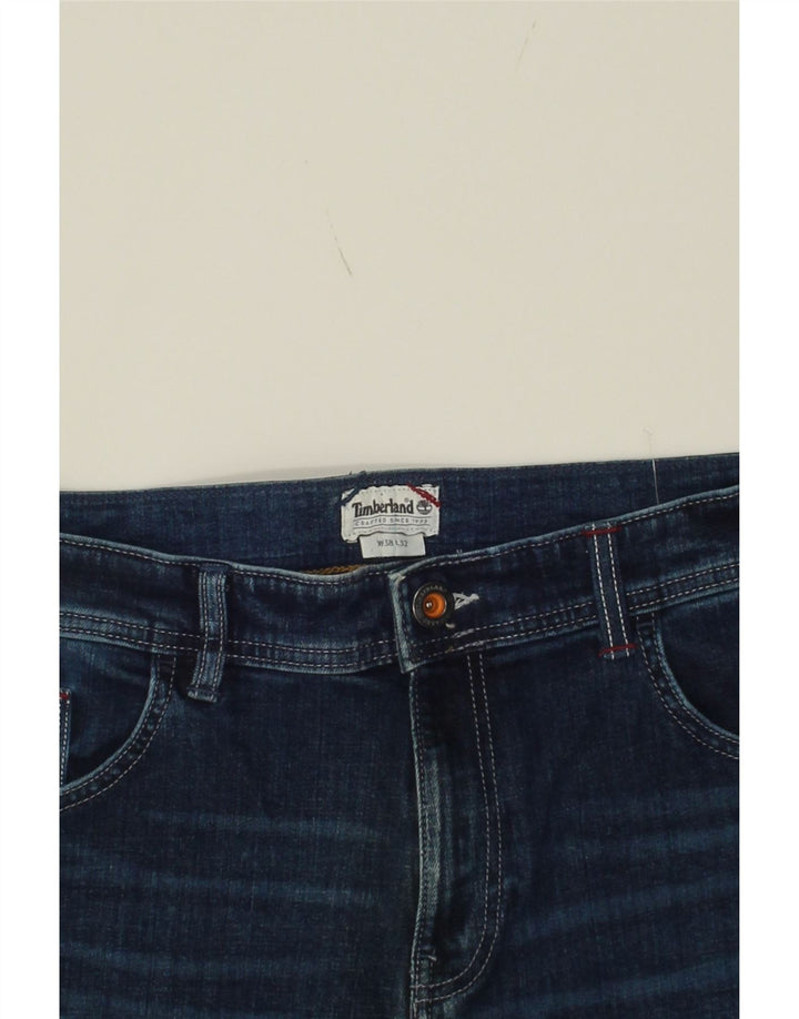 TIMBERLAND Mens Cropped Jeans W38 L24  Navy Blue Cotton Vintage Timberland and Second-Hand Timberland from Messina Hembry 