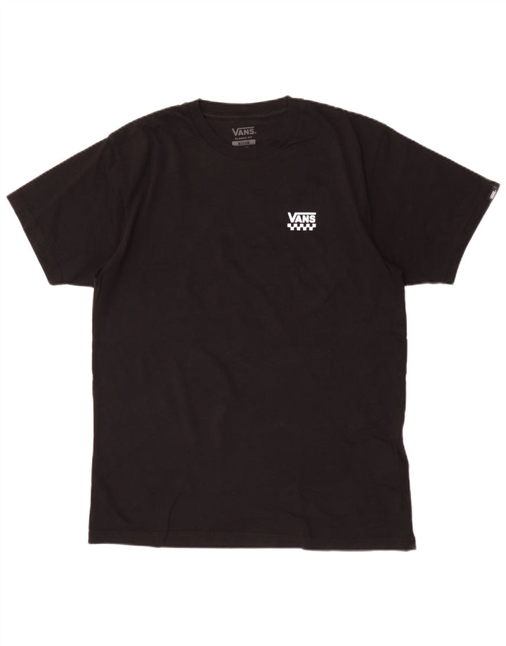 Vans T-shirt coupe classique pour homme en coton noir moyen