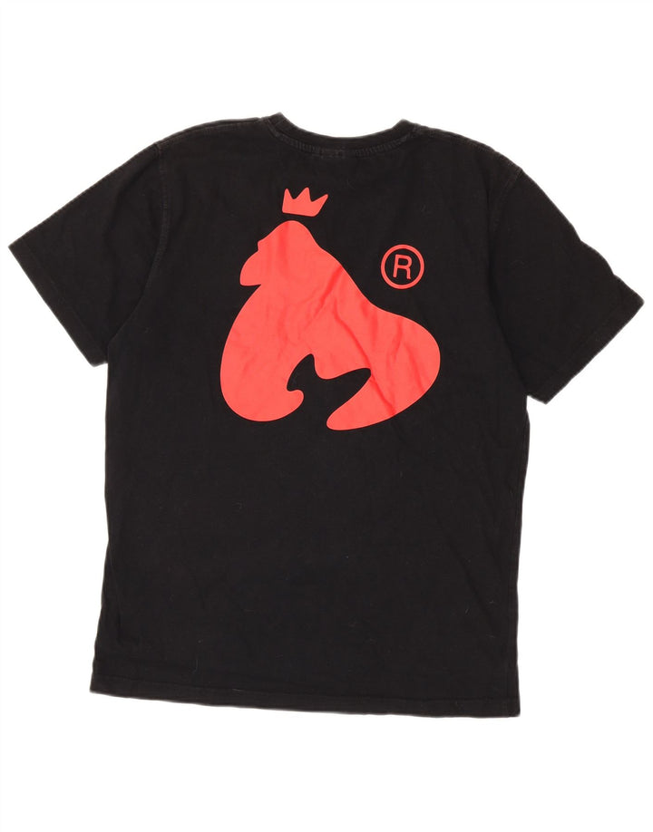 Money T-shirt graphique pour homme en coton noir moyen
