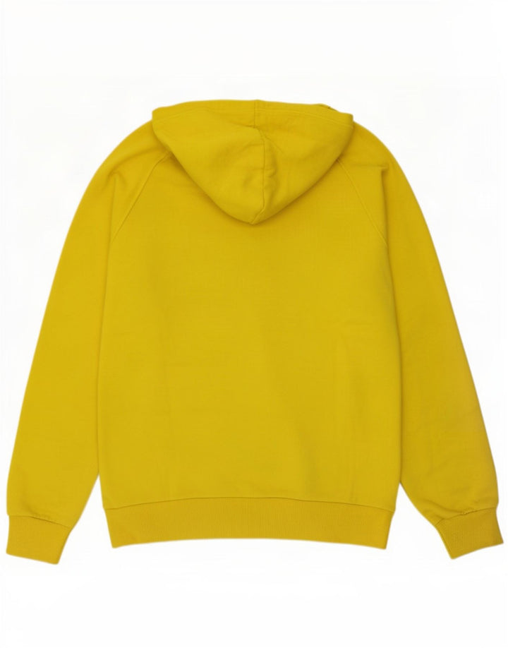 Adidas Pull à capuche graphique pour homme Jaune moyen Polyester