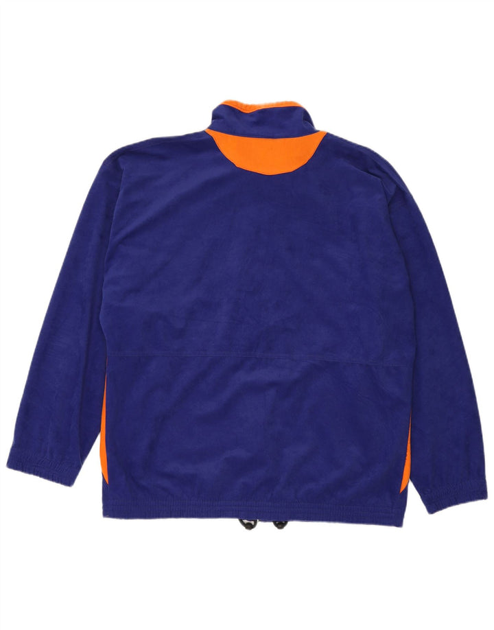 MC Kee's Veste Polaire Homme UK 42 XL Bleu Marine Colorblock Polyester