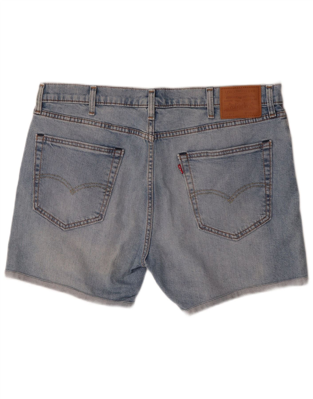 Levi's Short en Jean 412 W38 XL Homme Bleu Coton