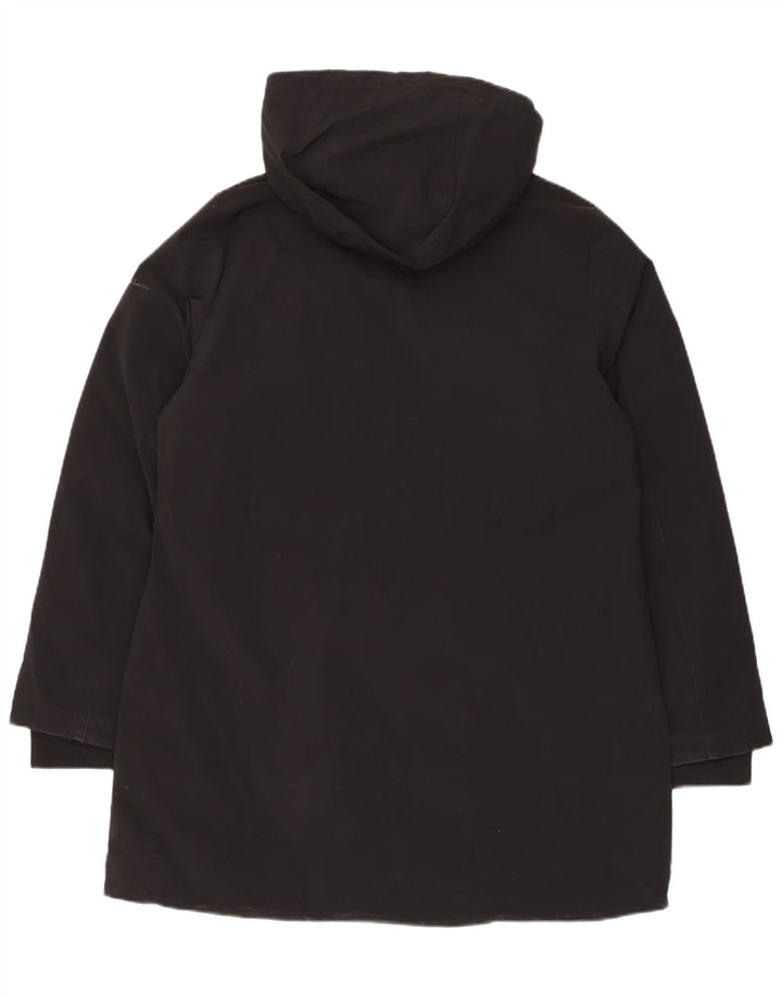 CHAMPION Manteau à capuche pour femme UK 20 2XL Noir Polyester