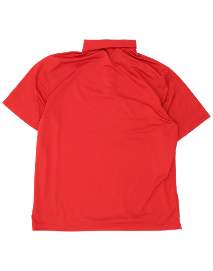 Nike Polo Dri Fit Homme XL Rouge Polyester