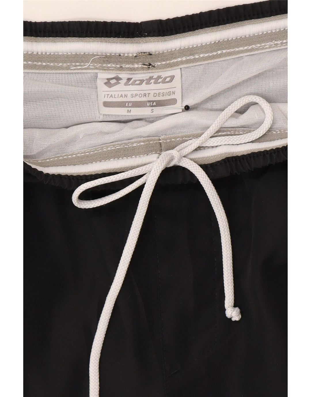 Lotto Short de Sport Homme Noir Moyen