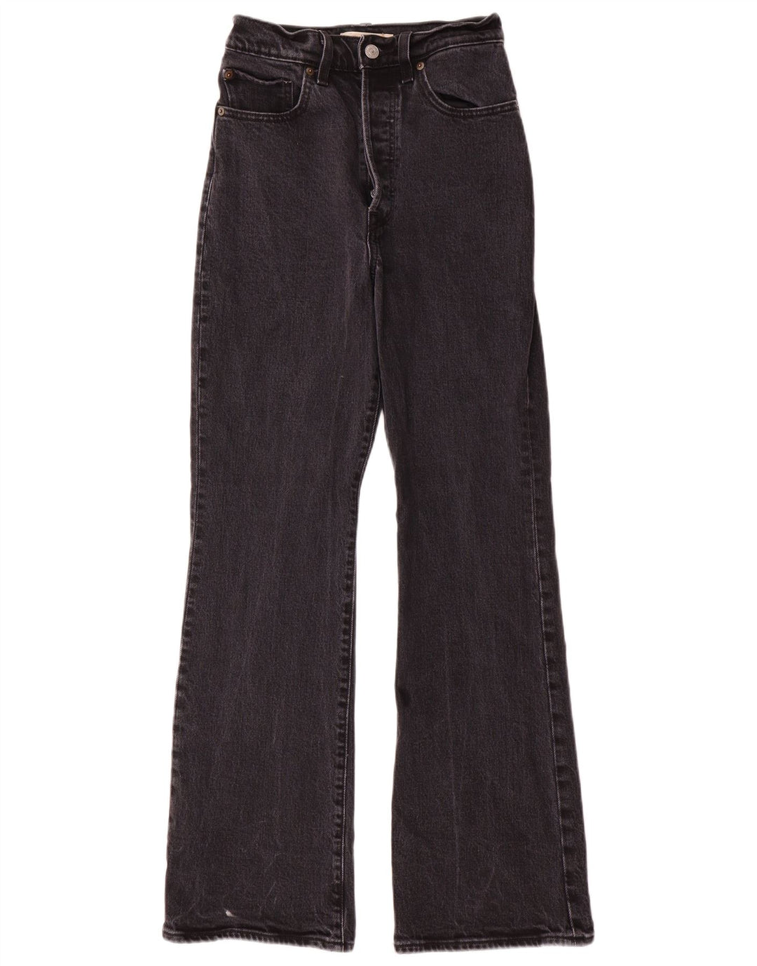 Levi's Jean Bootcut Taille Haute Femme W27 L31 Gris Coton
