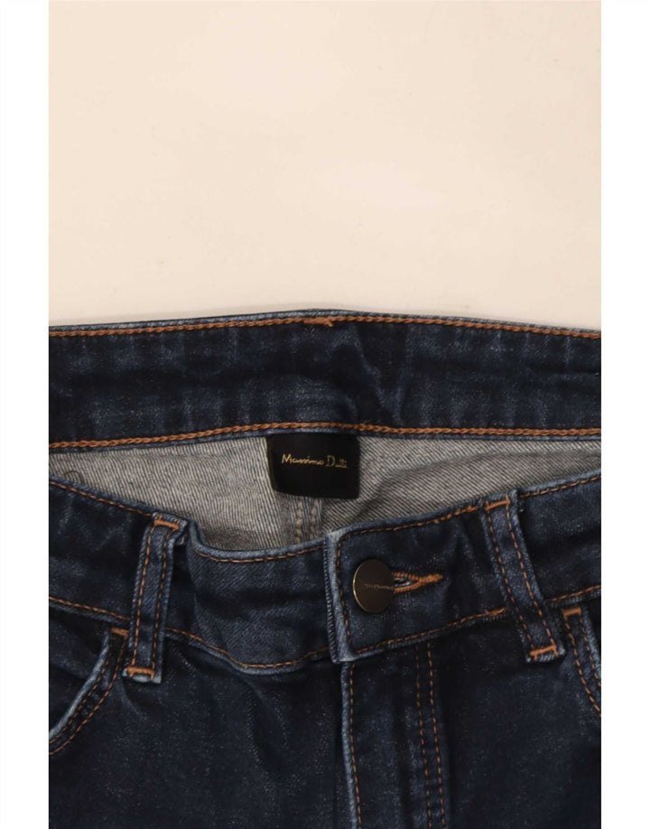 Massimo Dutti Jean Slim Femme W28 L26 Bleu Marine