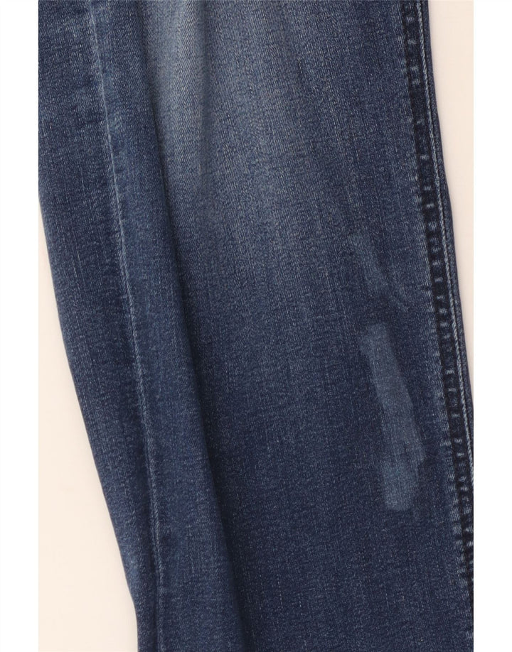 Hugo Boss Femme Jean Slim Soft Motion W36 L34 Bleu Coton