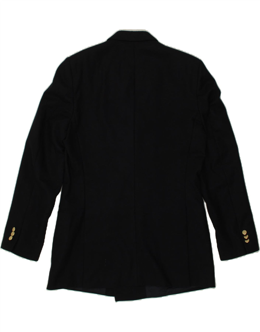 TEXITALY Womens Double Breasted Blazer Jacket IT 52 2XL Navy Blue Viscose Vintage Texitaly and Second-Hand Texitaly from Messina Hembry 