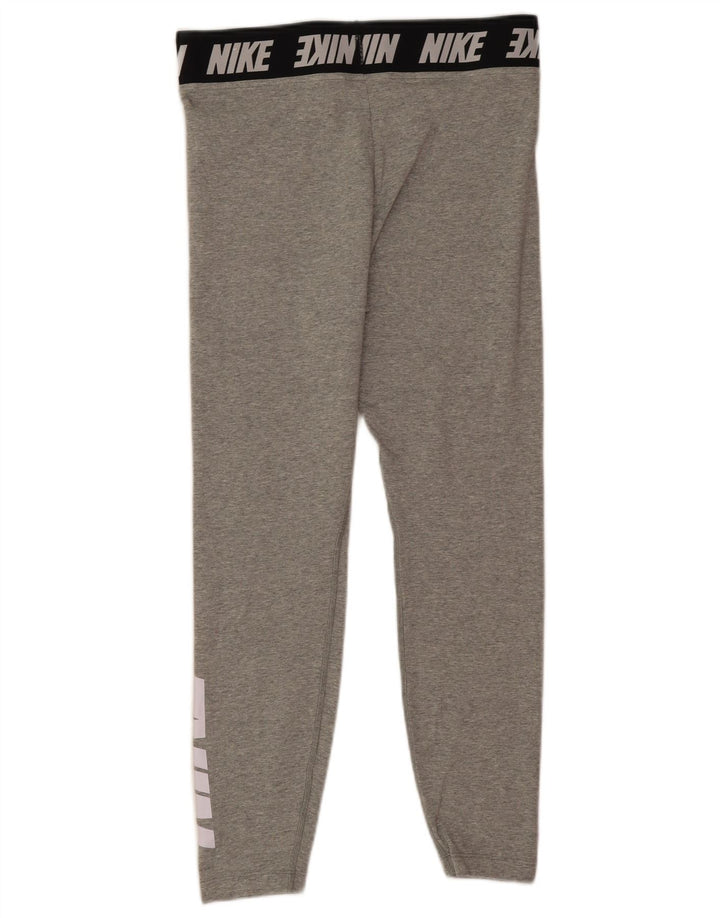 Nike Legging graphique pour femme UK 14 Grand coton gris