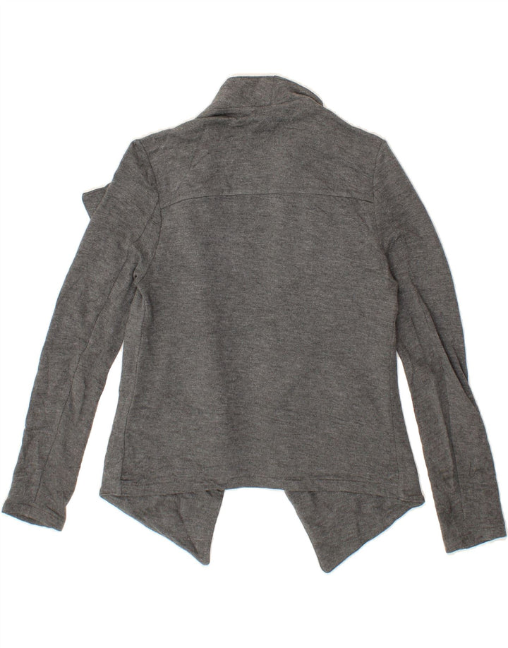 MOSSIMO Womens Open Cardigan Sweater UK 6 XS Grey Rayon Vintage Mossimo and Second-Hand Mossimo from Messina Hembry 