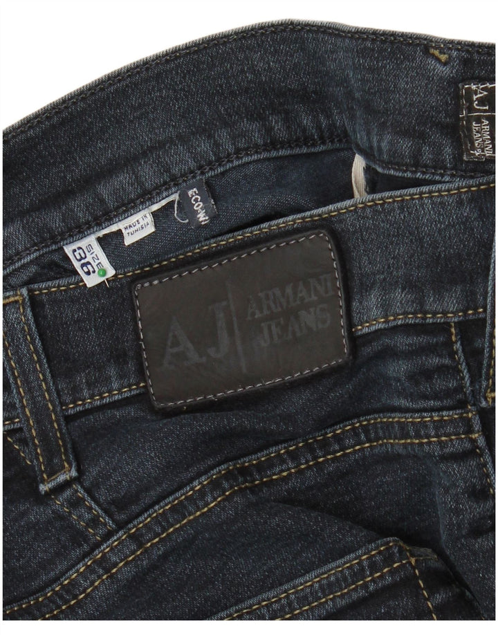 ARMANI Jean Droit W36 L28 Homme Bleu Marine