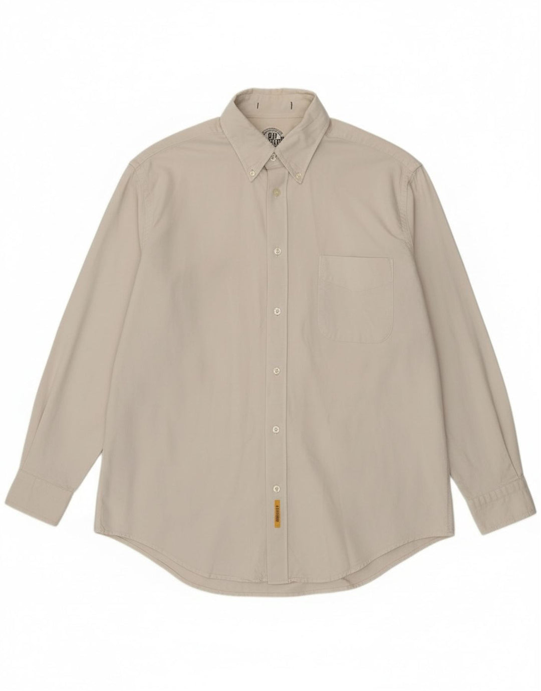 B.D. Baggies Chemise Homme XL Coton Blanc Cassé