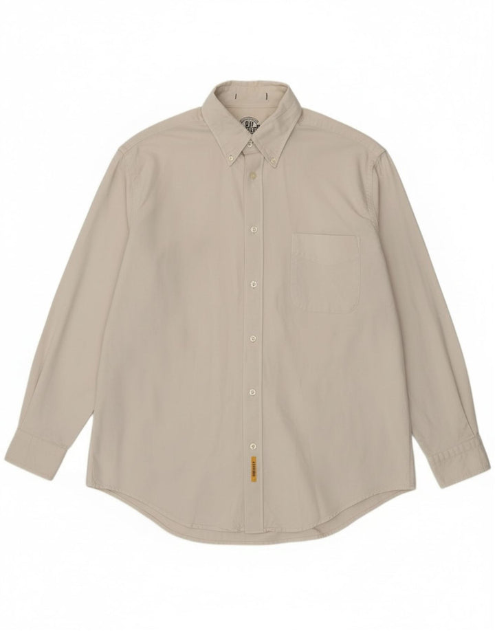 B.D. Baggies Chemise Homme XL Coton Blanc Cassé