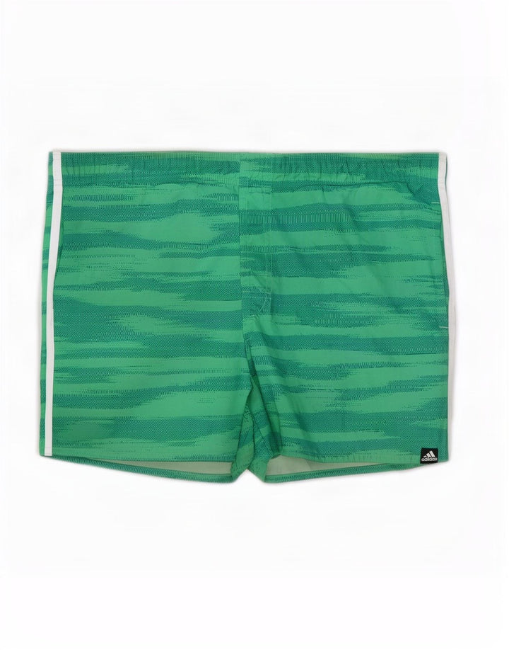 Adidas Short de bain homme grand vert camouflage polyester