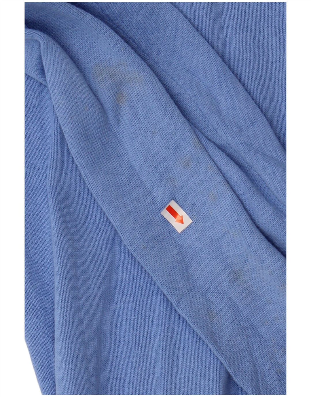 CREW CLOTHING Pull à col zippé pour homme Petit Bleu Coton