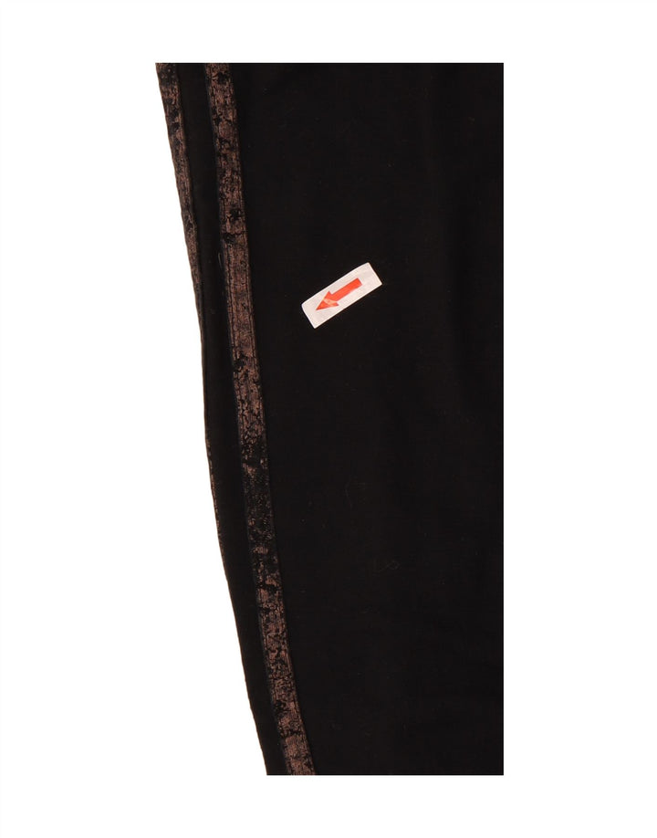 Adidas Leggings Femme UK 10 Petit Noir Polyester