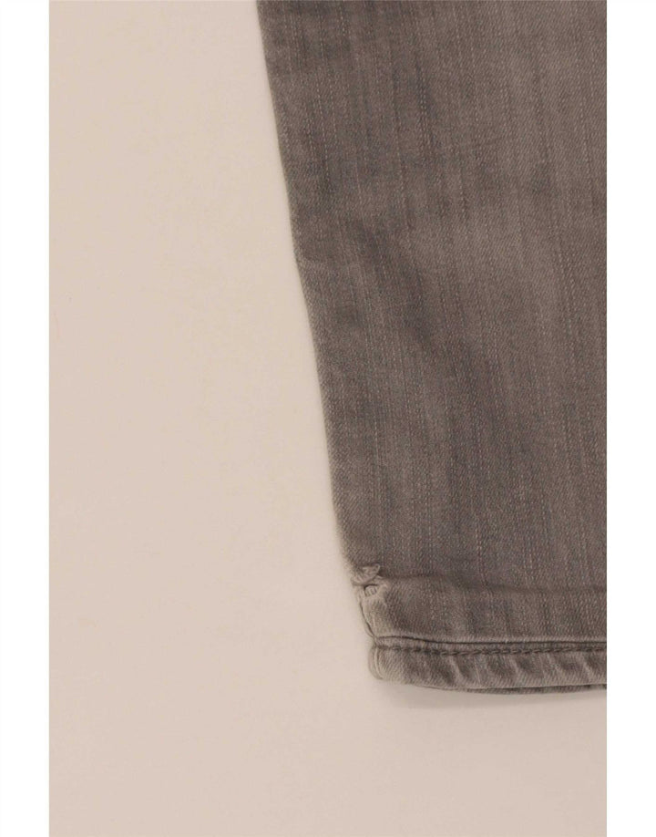 Dsquared2 Jean slim vieilli pour femme IT 46 Large W32 L30 Coton gris
