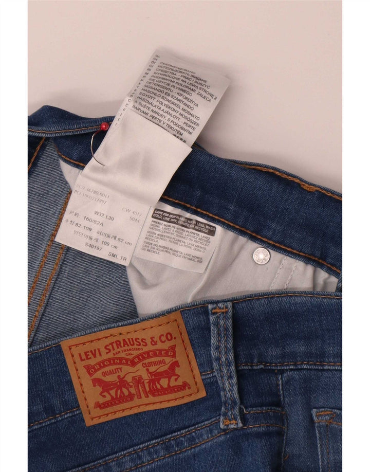 Levi's Jean Slim Femme W32 L30 Bleu Coton