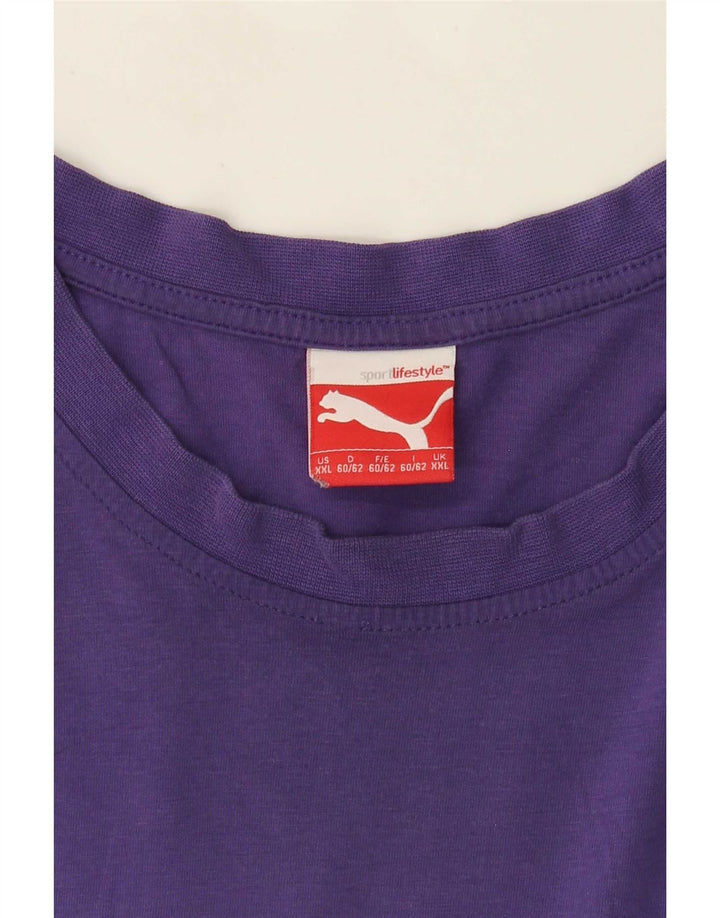 Puma T-Shirt Homme Top 2XL Violet
