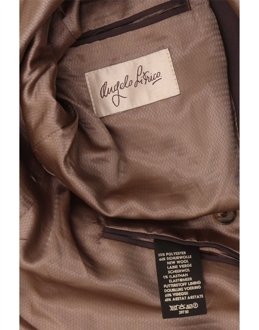 Angelo Litrico Veste Blazer Croisée Homme IT 50 Large Marron