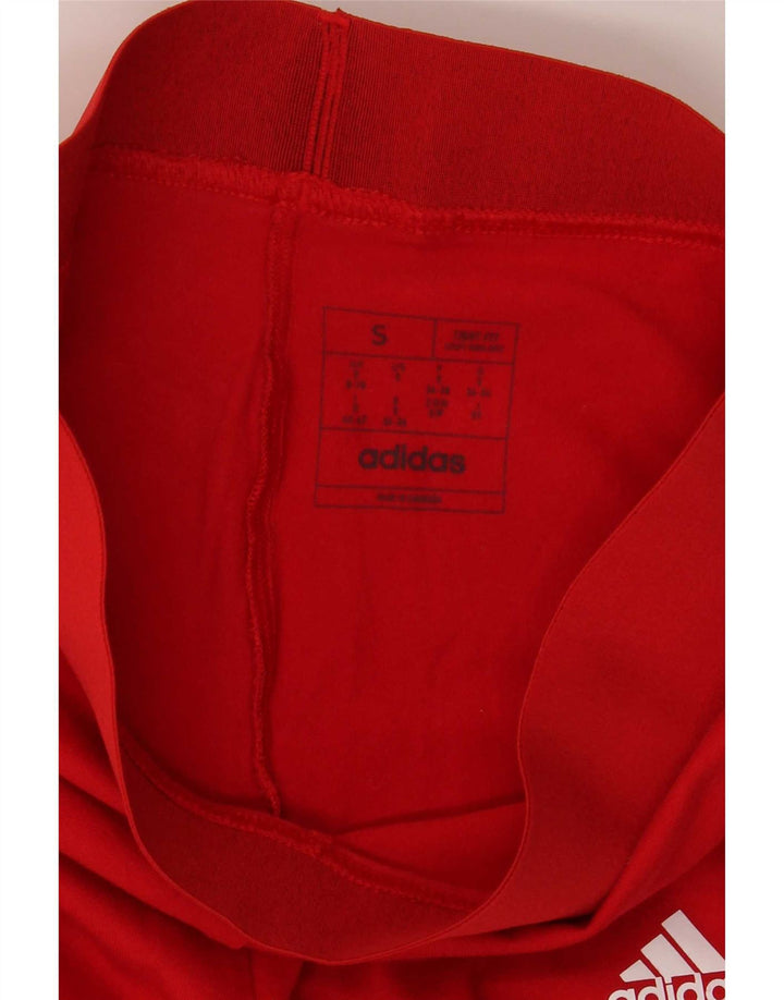 Adidas Leggings Femme UK 8/10 Petit Rouge