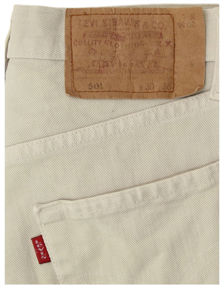 Levi's Jean Droit 501 Homme Vert W30 L28
