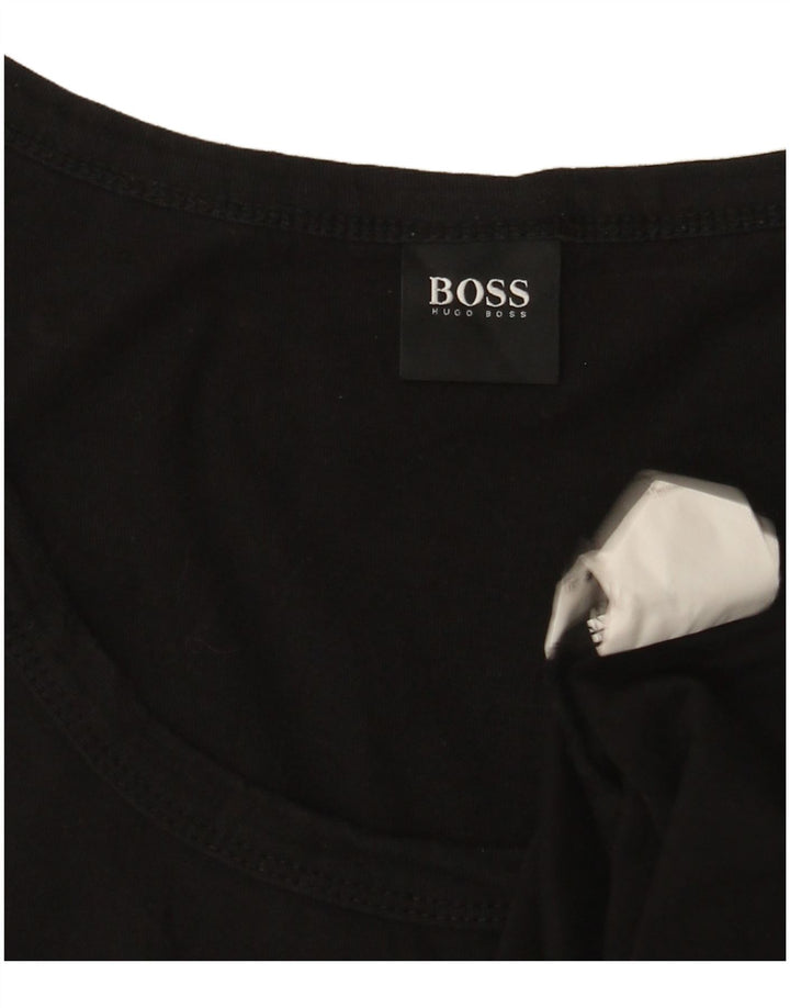 Hugo Boss Débardeur graphique pour hommes, grand, en coton noir