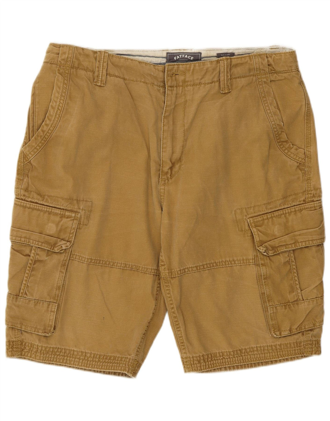 Fat Face Short Cargo Homme W36 Grand Coton Beige