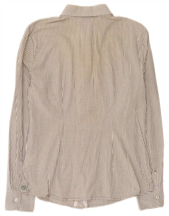 Marlboro Classics Chemise Femme EU 44 XL Gris Coton Rayé