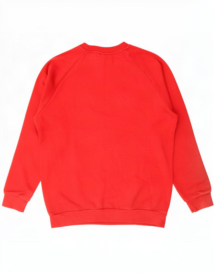 Adidas Sweat-shirt pour homme en coton rouge moyen