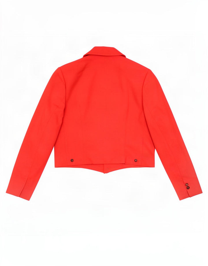 Zara Veste Boléro Femme UK 6 XS Rouge