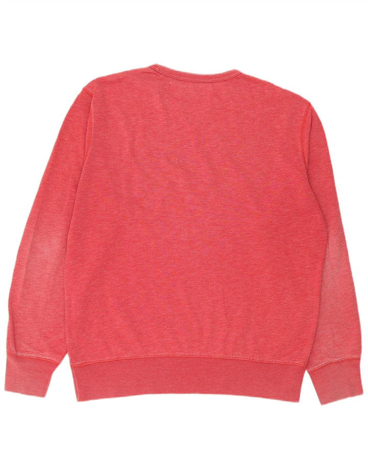 Levi's Sweat-Shirt Coupe Standard Homme Rouge Large