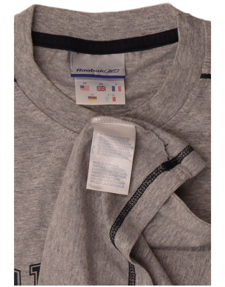 Reebok Débardeur Graphic XS Homme Gris Coton
