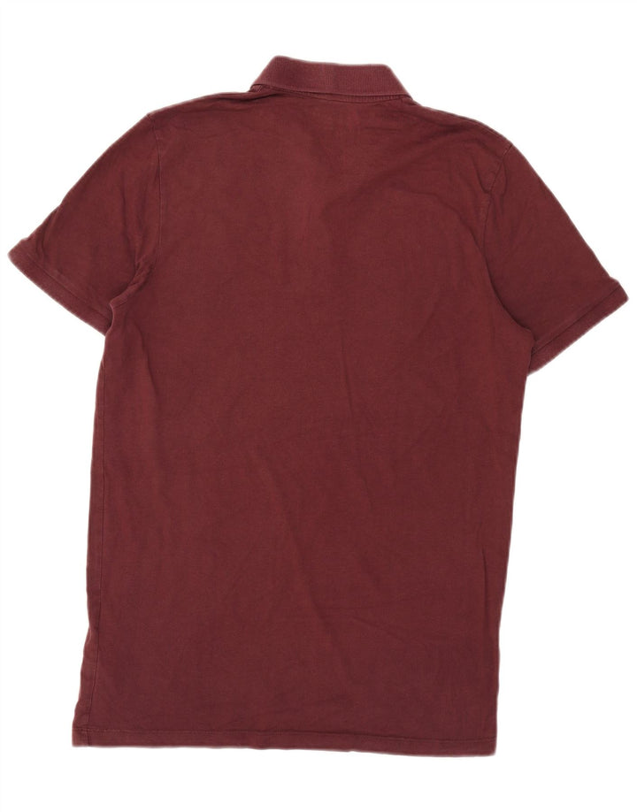 Jack & Jones Polo Graphique Homme Coton Bordeaux Moyen