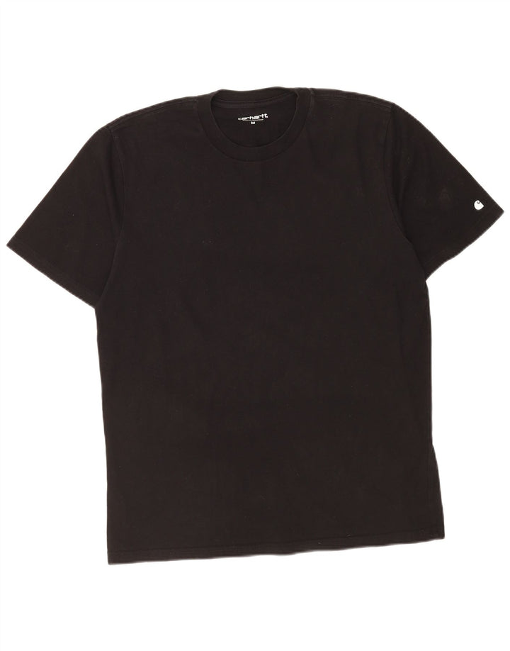 Carhartt T-Shirt Homme Haut Noir Moyen Coton