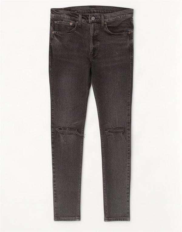 Levi's Jean Skinny 519 Hi-Ball Homme Gris Coton W34 L28