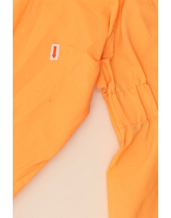 Benetton Veste de pluie à capuche fille 11-12 ans Orange Polyester