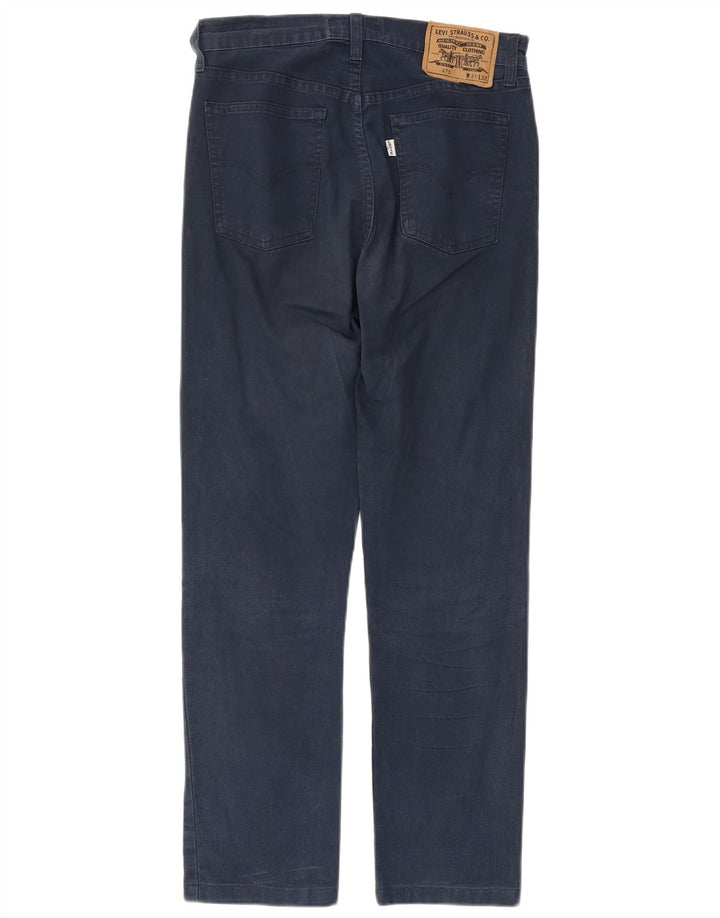 LEVI'S Jean droit Femme W31 L27 Bleu Marine Coton