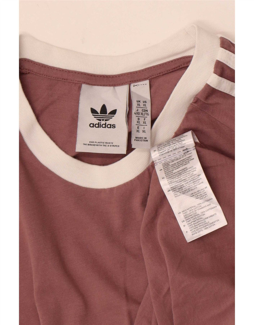 Adidas T-Shirt Homme Top XL Rose