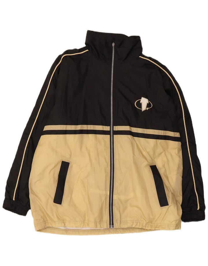 FREEMAN T. PORTER Veste de survêtement graphique pour hommes XL Beige Colourblock