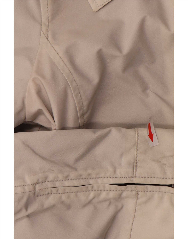 Refrigiwear Veste de pluie à capuche pour femme UK 10 Small Gris Polyamide