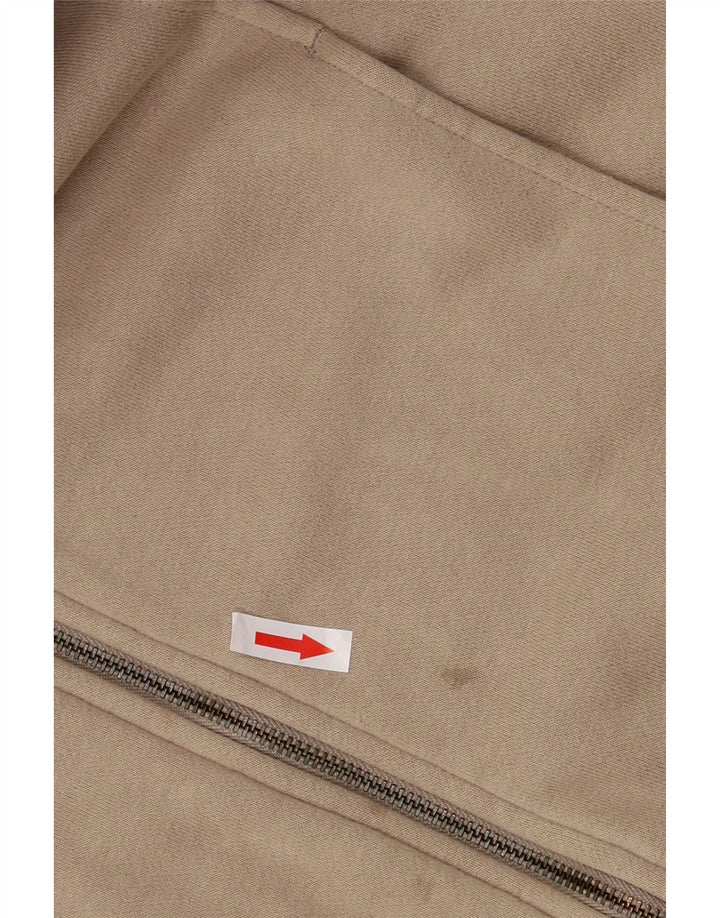 PUMA Veste de survêtement pour femme UK 14 Coton beige moyen